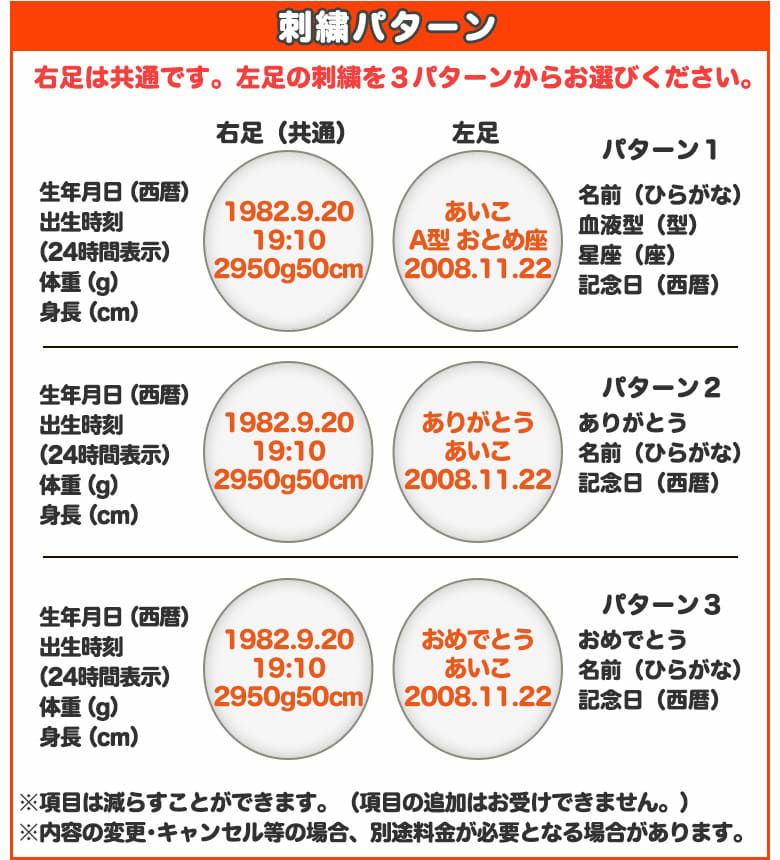 ミッフィー ウェイトドール/スタンダードの刺繍パターン