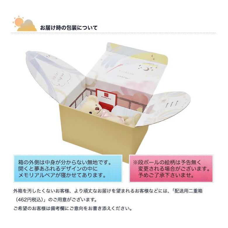 お届け時の包装について