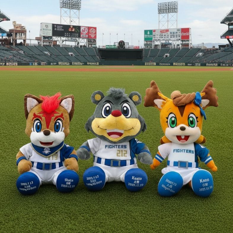 日本ハムファイターズ マスコットのウェイトドール